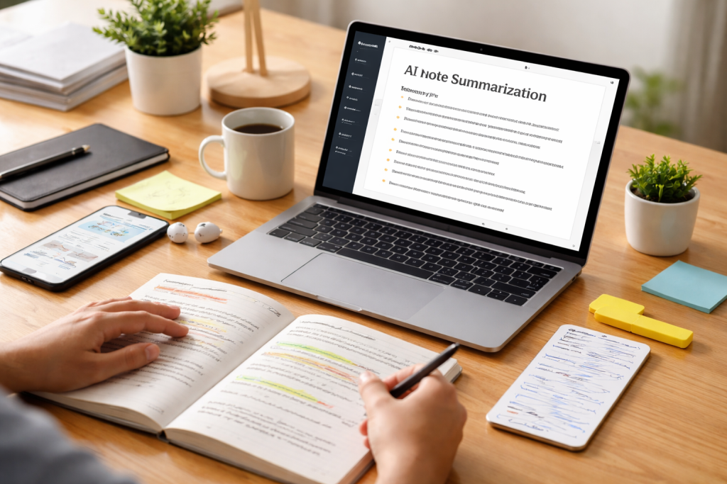 AI for Note Summarization